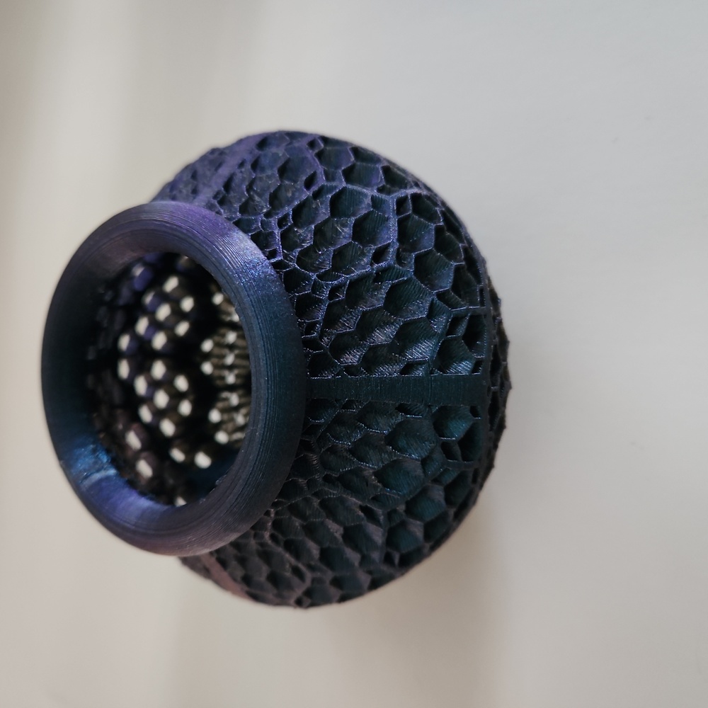3d Printed Honeycomb Vase NWOT